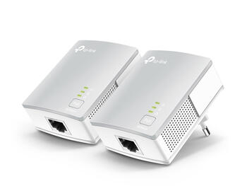 TP-LINK TL-PA4010 KIT, стартовый комплект AV500 адаптера Powerline, 500Mbps, 1x10/100Mbps, 128-bit AES, HomePlug AV (TL-PA4010KIT)