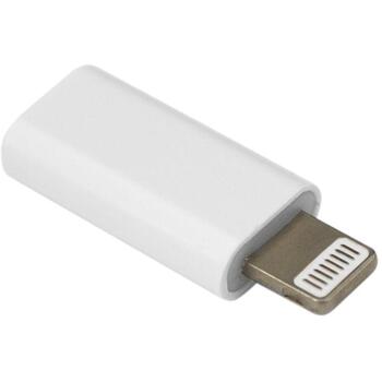Sbox AD.IPH-TYPEC/R адаптер, IPH/8 M - TYPE-C F, 480 Мбит/с, белый (AD.IPH-TYPEC/R)