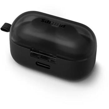 Philips TAT2149BK/00 bezvadu in-ear austiņas, melnas, Bluetooth 5.4, IPX4, 10mm, 6h+8h, USB-C, skārienvadība (TAT2149BK/00)