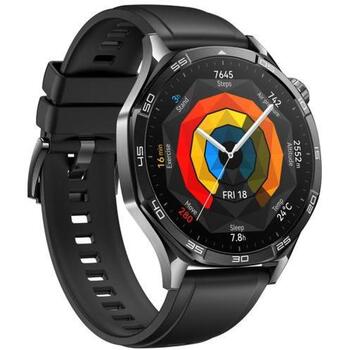 Huawei Умные часы WATCH GT 5 Vili-B19F 55020DKM, 46мм, AMOLED 1.43 дюйма, 466x466 пикселей, GPS, NFC, Bluetooth 5.2, IP68, 14 дней (55020DKM)