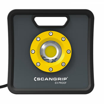 Scangrip Prožektors NOVA-EX 03.5619, 35 W, 1700-3400 lm, līdz 5800 lx @ 0,5 m, IP65, IK07, 10 m kabelis (03.5619)
