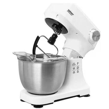 Zelmer Миксер ZKR1340 70307008P, 600 W, 3.5 л, 12 скоростей, подвижная рука, планетарное смешивание, противоскользящие ножки (70307008P)