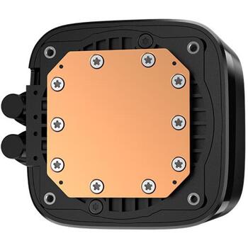 Deepcool šķidruma dzesētājs LD360 R-LD360-BKMSN-G-1, 120x120x25mm, 600-2400 RPM, 72,04 cfm, 3,48 mmH2O, 21 dB, ARGB (R-LD360-BKMSN-G-1)