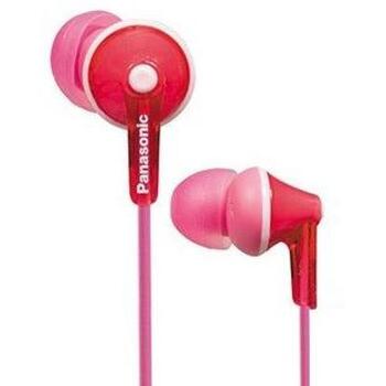 Panasonic Наушники RP-HJE125E-P, 1.1m, 97dB, 16Ω, 10.7mm, 10-24000Hz, 3 сменные насадки (RP-HJE125E-P)