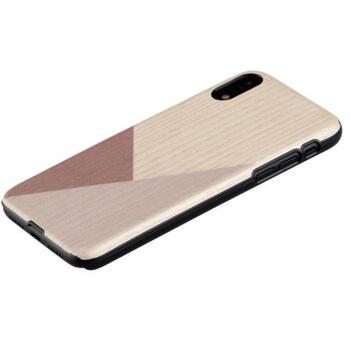 Man&Wood Чехол M7660B, 6.1, натуральное дерево, поликарбонат, Apple iPhone XR, С изображением (M7660B)