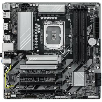 Gigabyte Материнская плата B860M DS3H WIFI6E 1.0 5+1+2+1 фазы VRM, до 9066MHz DDR5, 1xPCIe 5.0, 2.5GbE LAN, WIFI 6E, USB 3.2 Gen 2 (B860M DS3H WIFI6E 1.0)