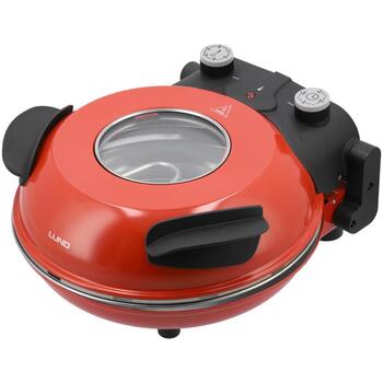 Lund Picas cepeškrāsns 67480, 1200W, 220-240V, 50/60Hz, 400°C, 0-15min, korierīta akmens 320mm, 10mm, panna 26cm, 2 lāpstiņas (67480)