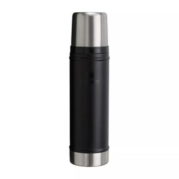 Stanley® Термос The Legendary Classic Bottle 2.0 2811345044, 0,6л, нерж. сталь 18/8, черный, вакуумная изоляция, 18ч горячий (2811345044)