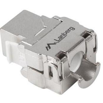 Lanberg Модуль KSF5-2000, 1 x RJ45, 180°, Cat.5e, FTP, совместим с инструментом LSA (KSF5-2000)