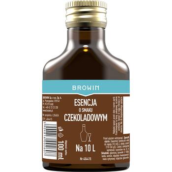 Browin Šokolādes esence 404415, 100 ml, 10 L dzēriena, ekonomiska, dziļa aromāts (404415)