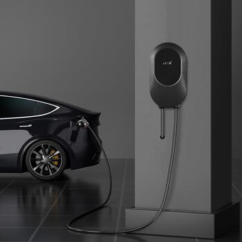 Настенная зарядная станция для электромобиля 22kW Type 2 32A 3 фазы с кабелем 6м с приложением A0822-EU03 EV Charge (A0822-EU03)