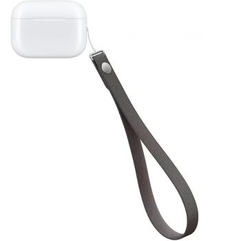 Apple Rokas siksna MKFC4ZM/A, 39.1 cm, Taupe, 100% pārstrādāts PET, magnēti, saderīga ar iPhone un AirPods Pro (MKFC4ZM/A)