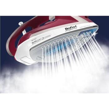 Tefal Tvaika gludeklis FV6810E0, 2800 W, 270 ml, 50 g/min, 250 g/min, sarkans/balts (FV6810E0)