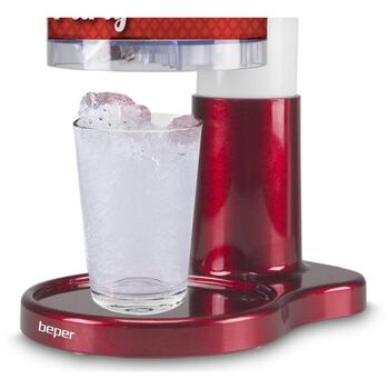 Beper P102GEL100 Измельчитель льда, 30 Вт, красный, ABS/нержавеющая сталь, защитная крышка, съемные части (P102GEL100)