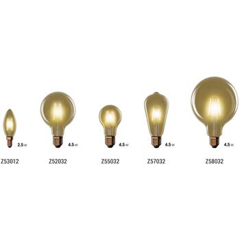 Emos LED лампочка Vintage Candle Z53012, 2,5 W, 225 lm, E14, 2200 K, 320°, 2 чипа, класс F (Z53012)
