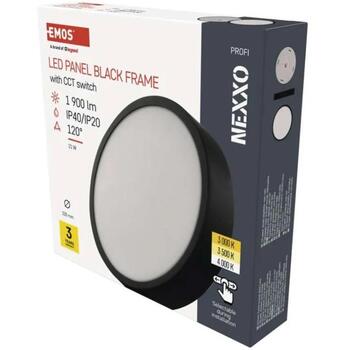 Emos LED Лампа NEXXO ZM5343, 21 W, 1900 lm, IP40, теплый/нейтральный белый, круглая, потолок/стена (ZM5343)