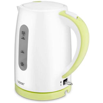 Zelmer Чайник ZCK7616L 71504665P, 2200W, 1.7l, скрытый нагревательный элемент, автоматическое отключение, индикатор уровня воды (71504665P)