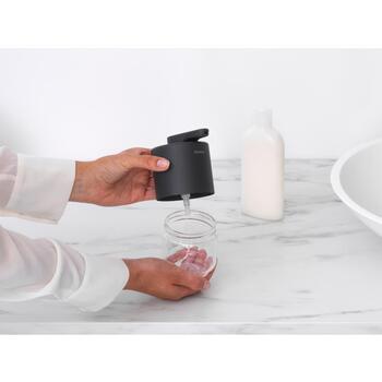 BRABANTIA MindSet ziepju dozators, 200ml, Mineral Infinite Grey (303203)