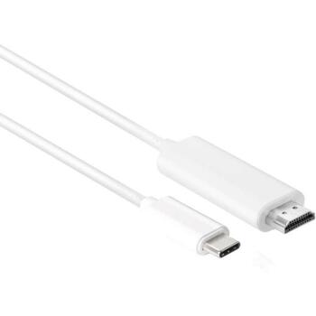 Club3D Видео кабель адаптер CAC-1514, 1.8 м, USB C, HDMI Type A, 4K @ 60Hz, 18 Gbit/s, 8 аудиоканалов (CAC-1514)