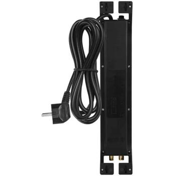 Emos Защита от перенапряжения P54222, 2м, 1800J, 4x2P+PE, 16A, 3680W, EMI/RFI фильтр, защита от детей (P54222)