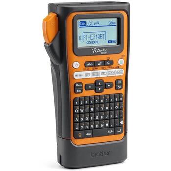 Brother PT-E310BTVP Pro, термальный, этикеточный принтер, PTE310BTVPQL1, 7 шрифтов, Bluetooth 5.0, 20 мм/с, портативный (PTE310BTVPQL1)