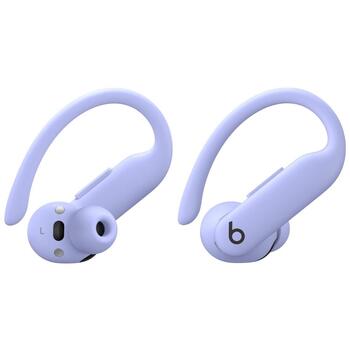 Beats bezvadu austiņas Powerbeats Pro 2 MX753ZM/A, hipervioleta, Bluetooth, aktīvā trokšņu slāpēšana, 45h, 3 mikrofoni, ausu āķi (MX753ZM/A)