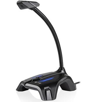Tracer TRAMIC46620 Gamezone Gamer LED USB настольный конденсаторный микрофон, 26dB, 1.4m, USB Type-A, 100-10000Hz, LED (TRAMIC46620)