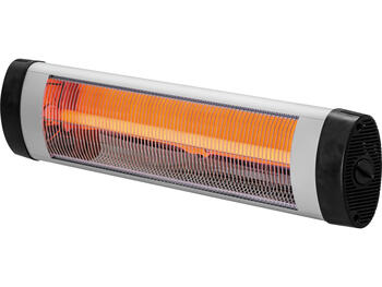 Yato YT-99530 kvarca infrasarkanais sildītājs, 2000W, 220-240V, 50/60Hz, 12-18m², 1900K, 5000h, alumīnija korpuss (YT-99530)