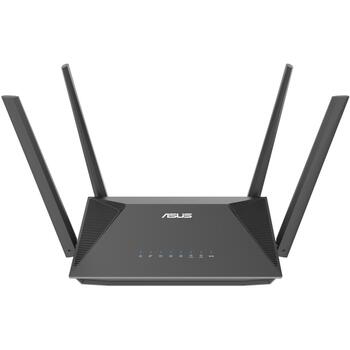 Asus беспроводной маршрутизатор RT-AX52 PRO 3000 Мбит/с, Dual-band 2.4 GHz/5 GHz, 4 LAN порта, Wi-Fi 6, MU-MIMO, OFDMA (RT-AX52 PRO)
