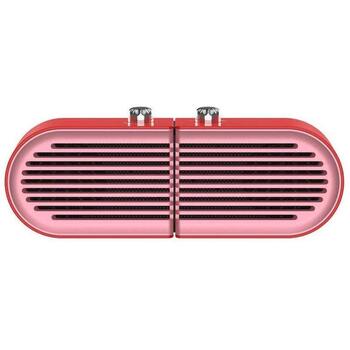 Devia Wind Series Speaker 120EM0450001, 10W, Bluetooth 5.0, 10000mAh, 5h, AUX, Micro USB, красный (120EM0450001)