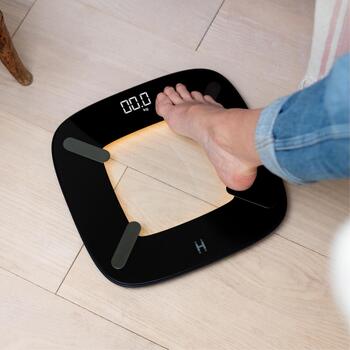 Homedics SCL-BBC200-BK3R GLO Body Analyser Bath Scale (SCL-BBC200-BK3R)