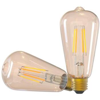 Tellur WiFi Filament Smart Bulb E27 TLL331191, 6W, 600lm, 220-240V, 2000K-5000K, E27, 2,4GHz, WPA2-PSK (TLL331191)