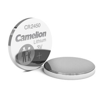 Литиевая кнопочная батарейка CR2450 1 штука 13005450 Camelion (13005450)