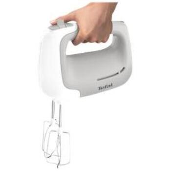 Tefal Ручной миксер HT450B38, 450 Вт, 5 скоростей, Турбо режим, Белый (HT450B38)
