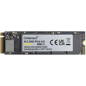 Intenso SSD M.2 3836450 500GB 5300MB/s 4000MB/s PCIe 4.0 NVME 1.4, M.2 2280, TBW 300, MTBF 1500000h (3836450)
