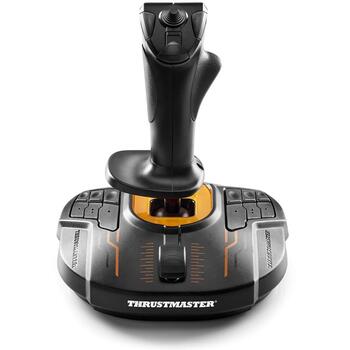 Thrustmaster Джойстик T.16000M FCS 2960773, 4 оси, технология H.E.A.R.T HallEffect, USB, проводной, PC, эргономичный триггер (2960773)