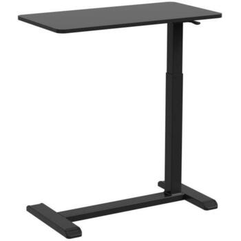 Gembird Мобильный стол для ноутбука на колесах, TVS-DESK-02-BK, Черный, Глубина 400/470 мм, Ширина 770/890 мм, Высота 1045/175 мм (TVS-DESK-02-BK)