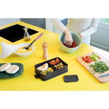BRABANTIA Make & Take pusdienu kārba, bento, dark grey (203480)
