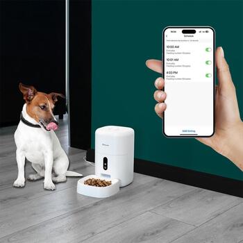 Tellur Smart WiFi Barības trauks TLL331461, 4L, 2mm ~ 10mm, līdz 10 porcijām, Ultra HD 2304x1296, nakts redzamība (TLL331461)