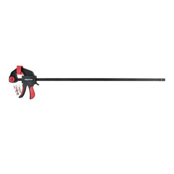 Kreator vienrokas spīles KRTH40304, 900mm, 700mm, 60kg, mīkstais rokturis, gumijas rokturis (KRTH40304)