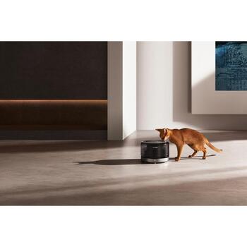 Mova mājdzīvnieku dzeramā strūklaka WF20 Pro PWB10A, 3 L, 304 nerūsējošais tērauds, melna, daudzslāņu filtrācija, bezvadu sūknis (PWB10A)