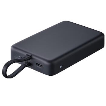 Компактный внешний аккумулятор с магнитной беспроводной зарядкой 10000 mAh 33 W USB-C PD серый BHR9823GL Xiaomi (BHR9823GL)