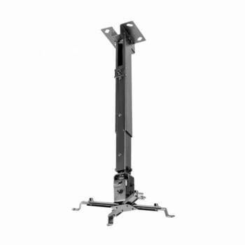 Sbox Крепление для проектора PM-18M, 20кг, -15°/+15°, -10°/+10°, 430-650мм, 225-316мм, сталь, черный, порошковое покрытие (PM-18M)
