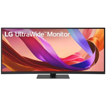 LG monitors 34U640B-B, 34 collas, 3440x1440, WQHD, 21:9, ieliekts, VA, 144Hz, 5ms, 300cd/m², HDR10, FreeSync Premium, USB-C, HDMI (34U640B-B)