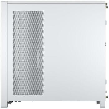 Corsair корпус для ПК FRAME 4000D RS ARGB CC-9011297-WW, Mid-Tower, белый, ATX, 3x120мм ARGB вентилятора, закаленное стекло (CC-9011297-WW)