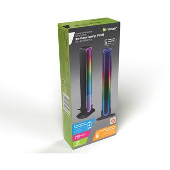 Tracer TRAOSW47252 Ambience, 2x2.5W, 5V, IP20, RGB LED, Bluetooth 5.0, Wi-Fi, Tuya, Smart Life, пульт ДУ (TRAOSW47252)