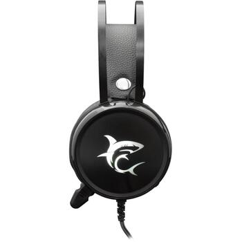 White Shark MARGAY GH-1947, Over-Ear, 20-20000Hz, 50mm, 32Ω, 105dB, RGB, mikrofons, vadu, USB/3.5mm (MARGAY)