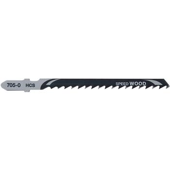 Dewalt Полотно для лобзика 70mm T Shank HCS (DT2077-QZ), 4 TPI, HCS, 5 шт., 70 mm, 4 mm, 100 mm (DT2077-QZ)