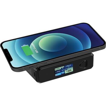 Sandberg Пауэрбанк 421-25, 20000 мАч, USB-C, USB-A, 15 Вт беспроводная зарядка, быстрая зарядка 100 Вт (421-25)