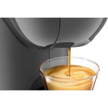 KRUPS капсульная кофемашина Genio S KP243B10, 1500 Вт, 15 бар, 0,8 л, серый, автоматическое управление, функция XL чашки (KP243B10)